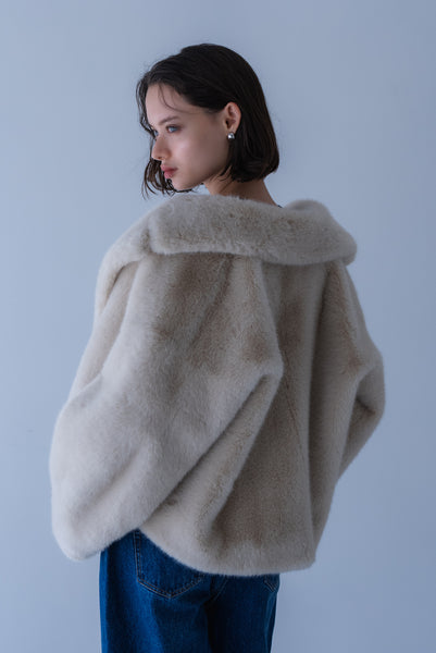 【8月26日(水)12:00〜 予約開始】ショートファージャケット｜SHORT FUR JACKET