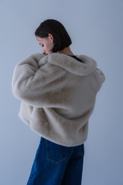 【8月26日(水)12:00〜 予約開始】ショートファージャケット｜SHORT FUR JACKET