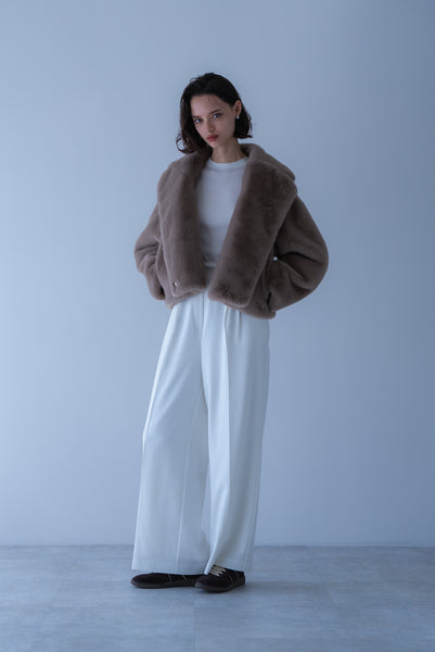 【8月26日(水)12:00〜 予約開始】ショートファージャケット｜SHORT FUR JACKET