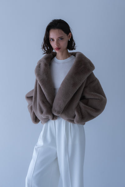 【8月26日(水)12:00〜 予約開始】ショートファージャケット｜SHORT FUR JACKET
