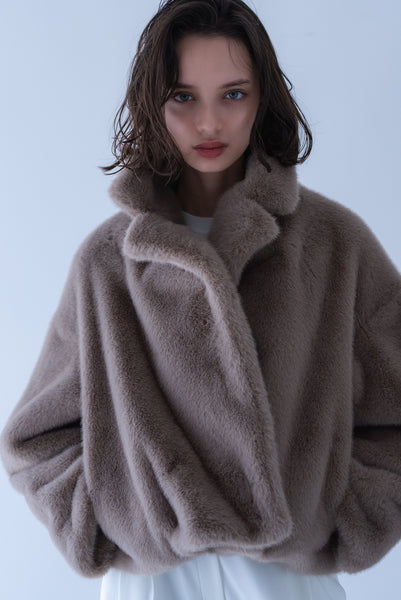 【8月26日(水)12:00〜 予約開始】ショートファージャケット｜SHORT FUR JACKET