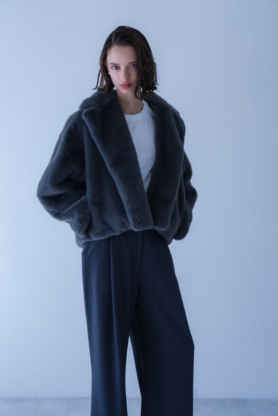 【8月26日(水)12:00〜 予約開始】ショートファージャケット｜SHORT FUR JACKET