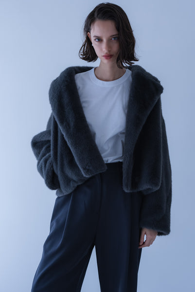 【8月26日(水)12:00〜 予約開始】ショートファージャケット｜SHORT FUR JACKET