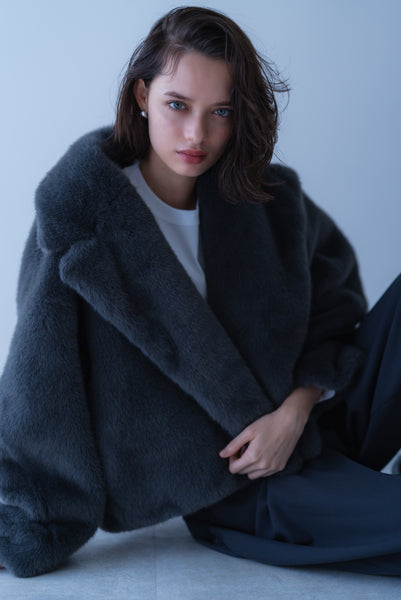 【8月26日(水)12:00〜 予約開始】ショートファージャケット｜SHORT FUR JACKET