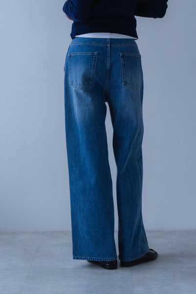 【2026年9月 POPUP】ストレートワイドデニム｜STRAIGHT WIDE DENIM