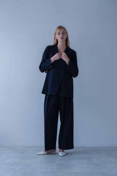 【2026年9月 POPUP】ノーカラーミニマルジャケット｜COLLARLESS MINIMAL JACKET