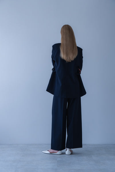 【2026年9月 POPUP】ノーカラーミニマルジャケット｜COLLARLESS MINIMAL JACKET