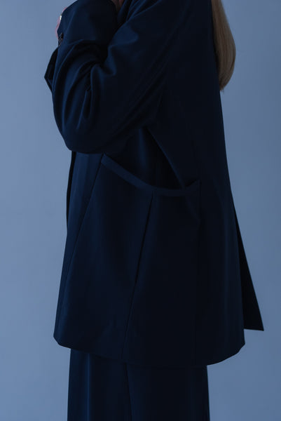 【2026年9月 POPUP】ノーカラーミニマルジャケット｜COLLARLESS MINIMAL JACKET