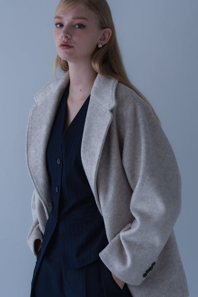 【2026年9月 POPUP】テーラードシャギージャコット｜TAILORED SHAGGY JACKET-COAT