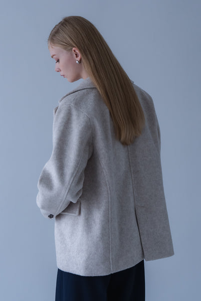 【2026年9月 POPUP】テーラードシャギージャコット｜TAILORED SHAGGY JACKET-COAT