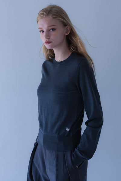【2026年9月 POPUP】ベーシックウールクルーネックニット｜BASIC WOOL CREWNECK KNIT
