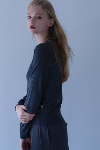 【2026年9月 POPUP】ベーシックウールクルーネックニット｜BASIC WOOL CREWNECK KNIT