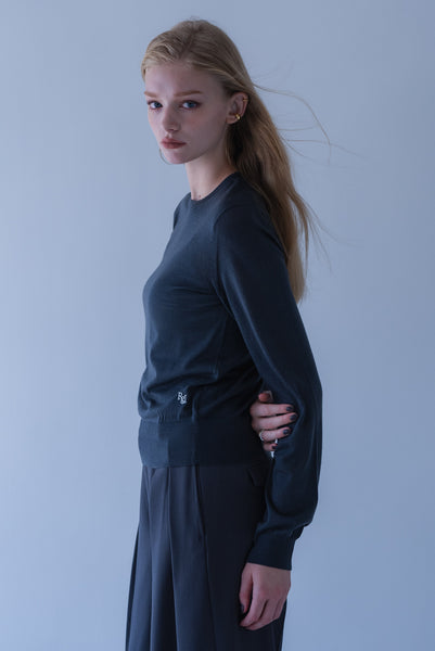 【2026年9月 POPUP】ベーシックウールクルーネックニット｜BASIC WOOL CREWNECK KNIT