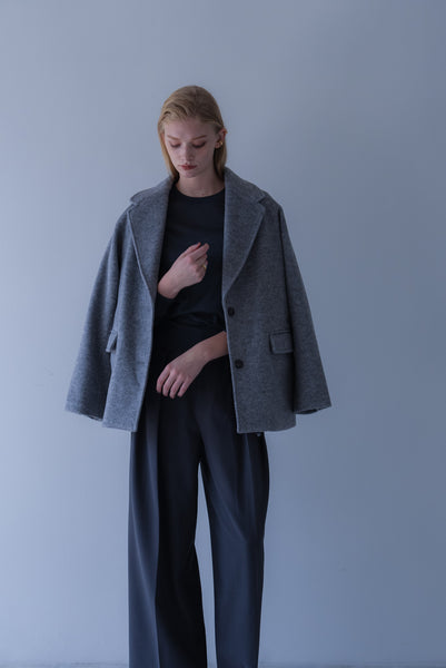【2026年9月 POPUP】テーラードシャギージャコット｜TAILORED SHAGGY JACKET-COAT