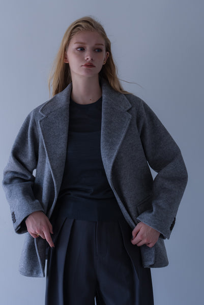 【2026年9月 POPUP】テーラードシャギージャコット｜TAILORED SHAGGY JACKET-COAT
