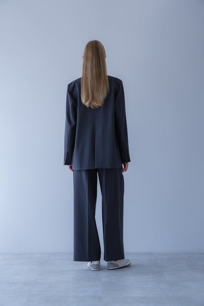 【2026年9月 POPUP】ノーカラーミニマルジャケット｜COLLARLESS MINIMAL JACKET