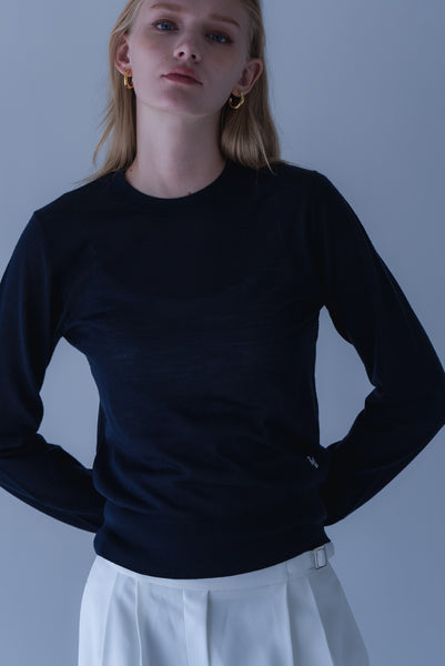 【2026年9月 POPUP】ベーシックウールクルーネックニット｜BASIC WOOL CREWNECK KNIT