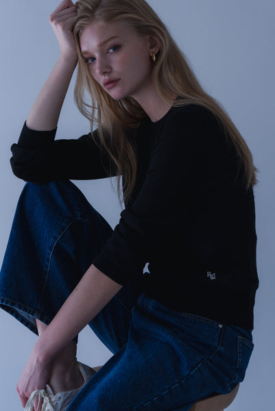 【2026年9月 POPUP】ベーシックウールクルーネックニット｜BASIC WOOL CREWNECK KNIT