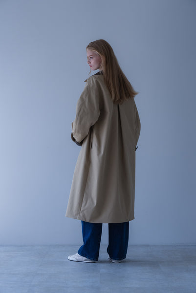 【2026年9月 POPUP】ワークステッチステンカラーコート｜WORK STITCH SOUTIEN COLLAR COAT