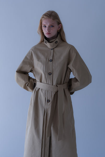 【2026年9月 POPUP】ワークステッチステンカラーコート｜WORK STITCH SOUTIEN COLLAR COAT