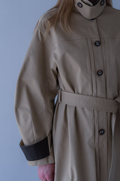 【2026年9月 POPUP】ワークステッチステンカラーコート｜WORK STITCH SOUTIEN COLLAR COAT