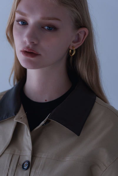 【2026年9月 POPUP】ワークステッチステンカラーコート｜WORK STITCH SOUTIEN COLLAR COAT
