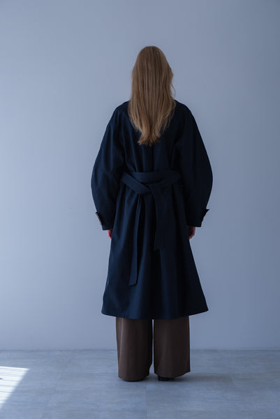 【2026年9月 POPUP】ワークステッチステンカラーコート｜WORK STITCH SOUTIEN COLLAR COAT
