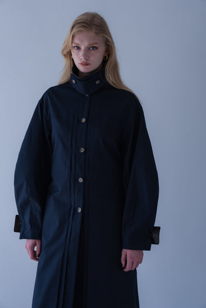 【2026年9月 POPUP】ワークステッチステンカラーコート｜WORK STITCH SOUTIEN COLLAR COAT
