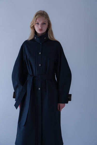 【2026年9月 POPUP】ワークステッチステンカラーコート｜WORK STITCH SOUTIEN COLLAR COAT