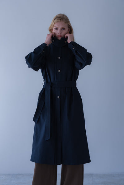 【2026年9月 POPUP】ワークステッチステンカラーコート｜WORK STITCH SOUTIEN COLLAR COAT