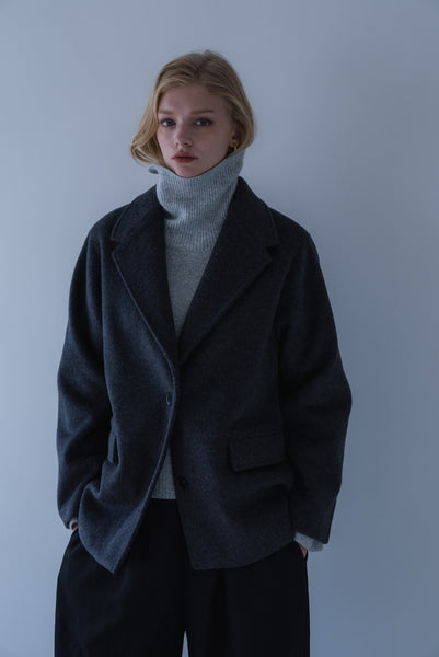 【2026年9月 POPUP】テーラードシャギージャコット｜TAILORED SHAGGY JACKET-COAT