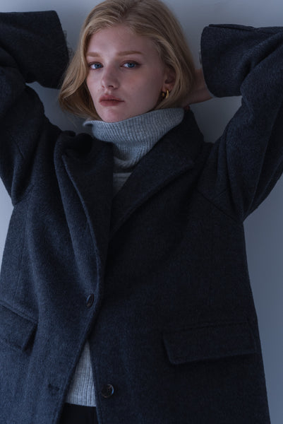 【2026年9月 POPUP】テーラードシャギージャコット｜TAILORED SHAGGY JACKET-COAT