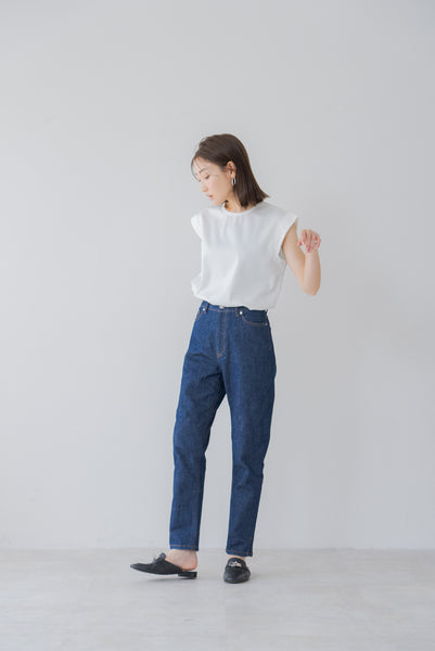 【7月12日(金)20:00〜 販売開始】STORYコラボ 綿麻ストレッチデニム｜COTTON LINEN STRETCH DENIM