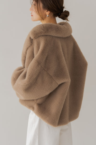 【9月8日(月)20:00〜 先行予約開始】ショートファージャケット｜SHORT FUR JACKET