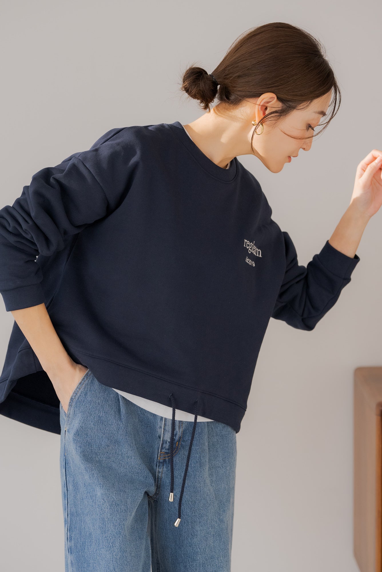 本物保証!  テキストロゴスウェット｜TEXT LOGO SWEATの通販｜regleam トップス