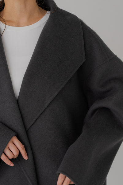 【9月8日(月)20:00〜 先行予約開始】ストール付きショートコート｜STOLE SHORT COAT