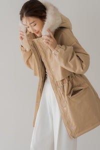 ファー付きミリタリーコート｜FUR MILITARY COATの通販｜regleam