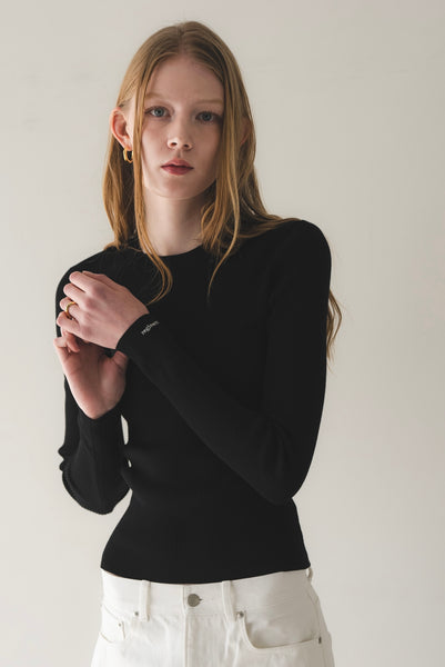 【1月25日(日)12:00〜 受注予約開始】ロゴリブニット｜LOGO RIB KNIT