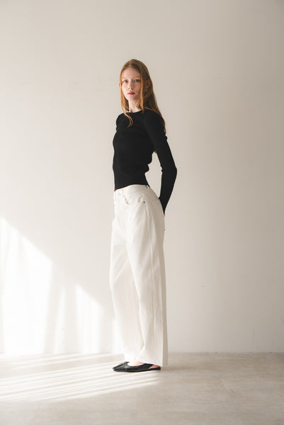 【1月25日(日)12:00〜 受注予約開始】ロゴリブニット｜LOGO RIB KNIT