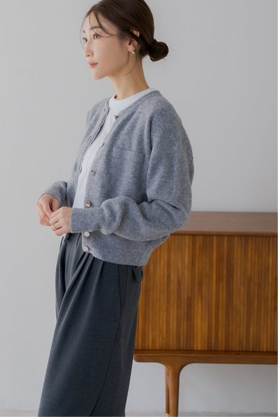 【12月23日(月)20:00〜 販売開始】パイピング ショートカーディガン｜PIPING SHORT CARDIGAN