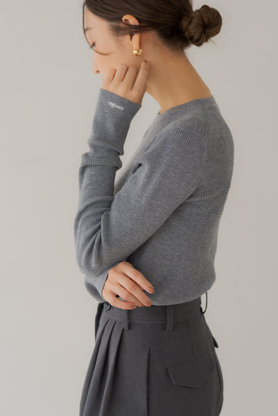【10月27日(月)20:00〜 販売開始】ソフトリブニット｜SOFT RIB KNIT