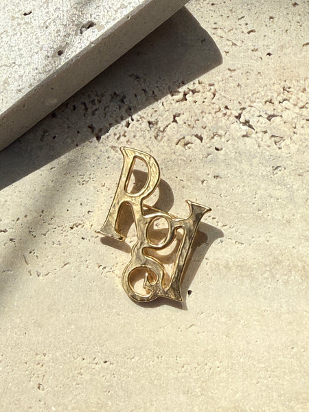 【10月4日(土)12:00〜 受注予約開始】ロゴブローチ｜LOGO BROOCH