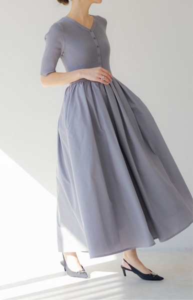 【5月12日(月)20:00〜 販売開始】2wayドッキングワンピース｜2way DOCKING DRESS