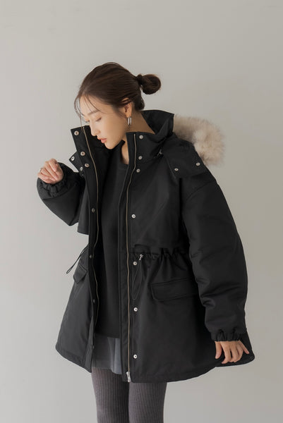 【10月11日(金)20:00〜 予約販売開始】ファー付きミリタリーコート｜FUR MILITARY COAT