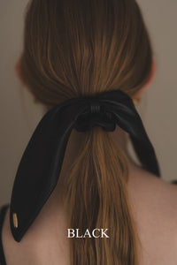 Iiiiiiiiiさま専用　リグリーム regleam レザーリボンシュシュ｜LEATHER RIBBON SCRUNCHIEの通販｜regleam