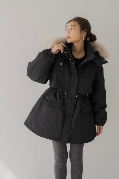 【10月11日(金)20:00〜 予約販売開始】ファー付きミリタリーコート｜FUR MILITARY COAT