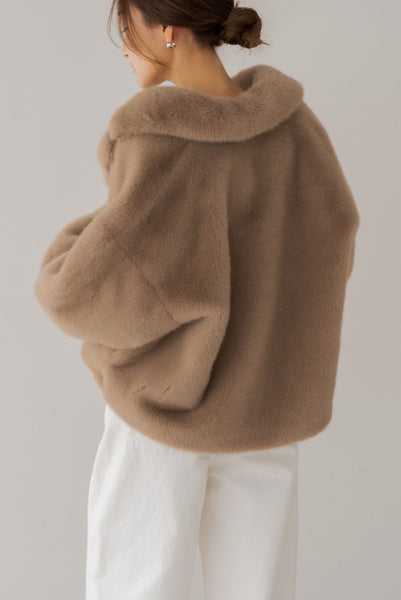 【9月8日(月)20:00〜 先行予約開始】ショートファージャケット｜SHORT FUR JACKET