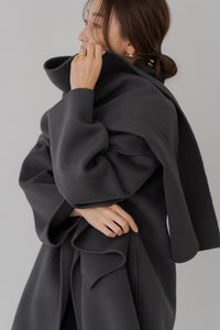 regleam ストール付きショートコート ストール付きショートコート｜STOLE SHORT COATの通販｜regleam