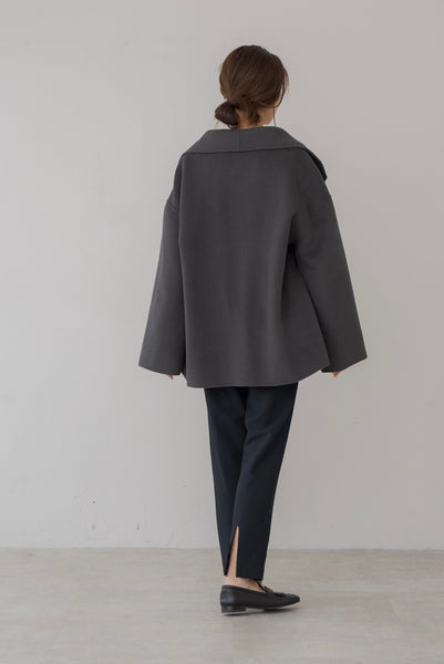 【9月8日(月)20:00〜 先行予約開始】ストール付きショートコート｜STOLE SHORT COAT