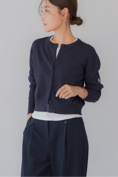 【8月28日(木)12:00〜 受注予約開始】ベーシックショートカーディガン｜BASIC SHORT CARDIGAN
